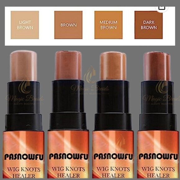 PASNOWFU Wig Lace Dyeing Stick with brush, - Picture 3 of 5